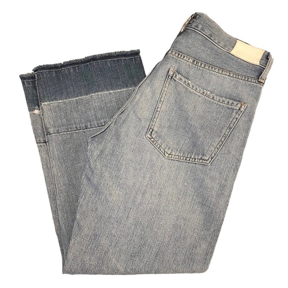 Citizens of Humanity Cora Crop Jeans with Undone Hem - Picture 6 of 10